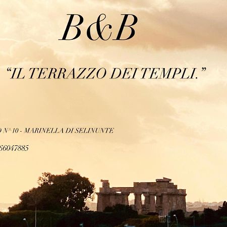 Bed and Breakfast Il Terrazzo Dei Templi Marinella di Selinunte Exterior foto